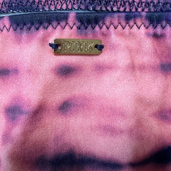 PINK Victoria’s Secret Purple Pink Mini Cheekster Bikini Bottom Size M - Picture 3 of 4